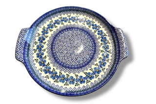 152 Bunzlau Ronde Serveerschaal 1382X Serveerschalen